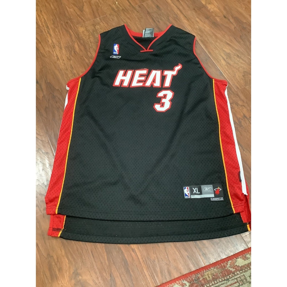 DWYANE WADE #3 MIAMI HEAT Reebok BASKETBALL JERSEY Youth SIZE XL